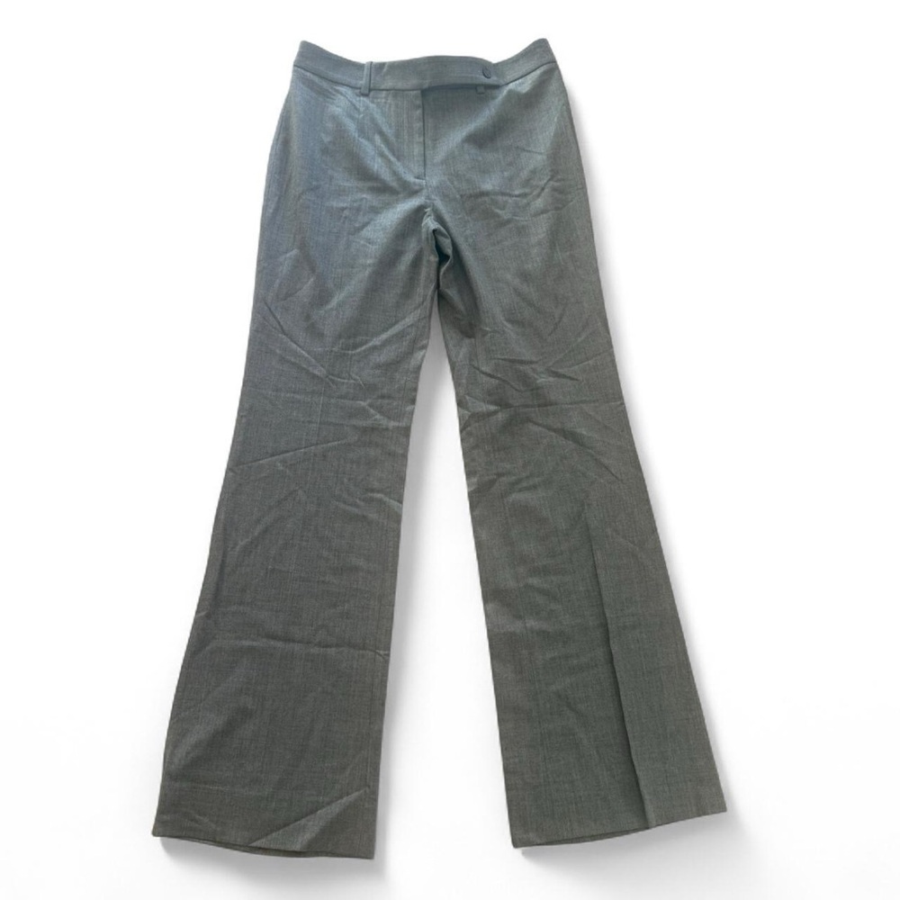 NWT RETAIL $800 Michael Kors Gray Flared Trouser Dress Pants